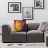 Jimi Hendrix Electric Ladyland Pillowcase Polyester Linen Velvet Pattern Zip Decorative Throw Pillow Case Bed Cushion Case