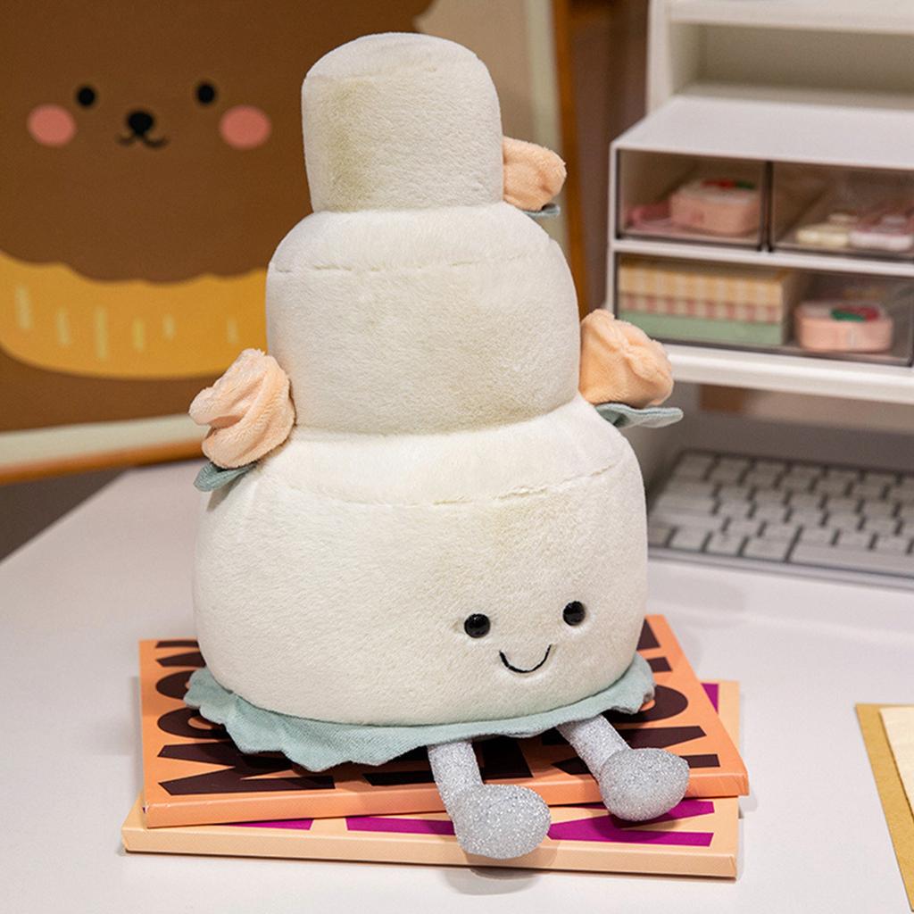 Милая маленькая кукла-торт, плюшевая игрушка, детская тряпичная кукла, плюшевая игрушка, детская тряпичная кукла, подарок для любителей плюшевых кукол