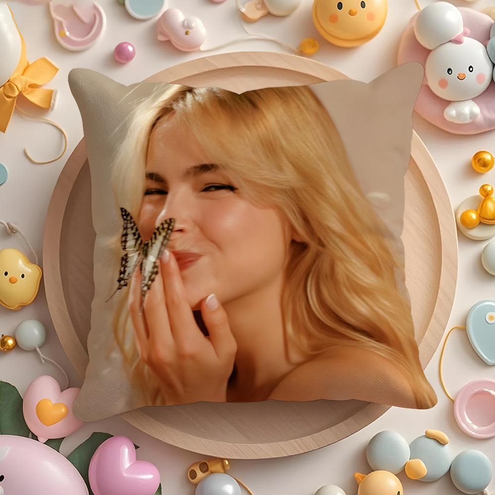 Наволочка Singer A-Addison Rae для подушки, для дома и автомобиля, многоцелевая - Двусторонняя, Мягкая и прочная для ежедневного использования