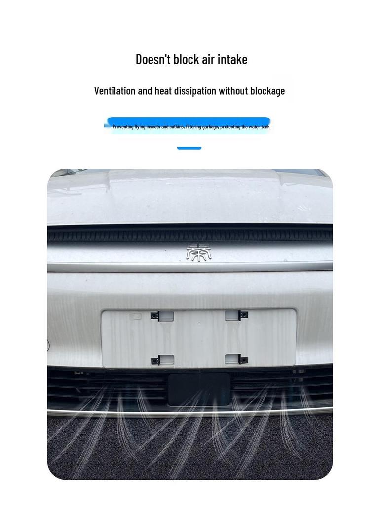 Защитная сетка от насекомых и мусора на радиатор BYD Qin PLUS EV - Разборка не требуется