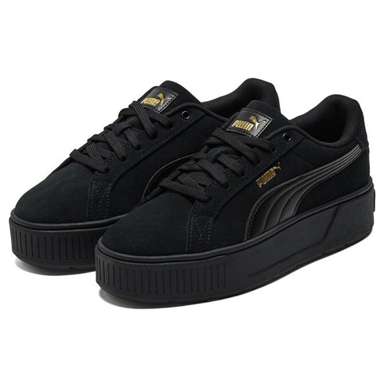 Puma Karmen Черные женские кроссовки Team-Gold 384614-01