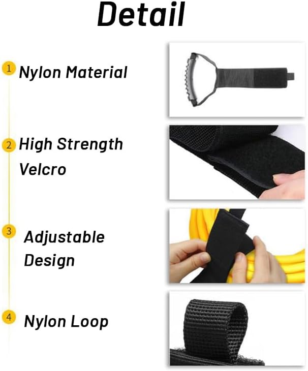Xiaomi Quick Release Handle Extension Cord Organizer Heavy Duty Multipurpose Storage Strap For RV Garage Boat Cable Hose Rope Coiling
