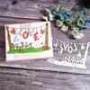 Hanging LOVE Word Metal Cutting Dies Stencils for Scrapbooking/Photo Album Decorative Embossing Paper Cards Crafts