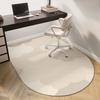 Vintage-Style Study Swivel Chair Carpet with Soundproofing and Anti-Slip Mat Office  Gaming Room Rug Home Decor