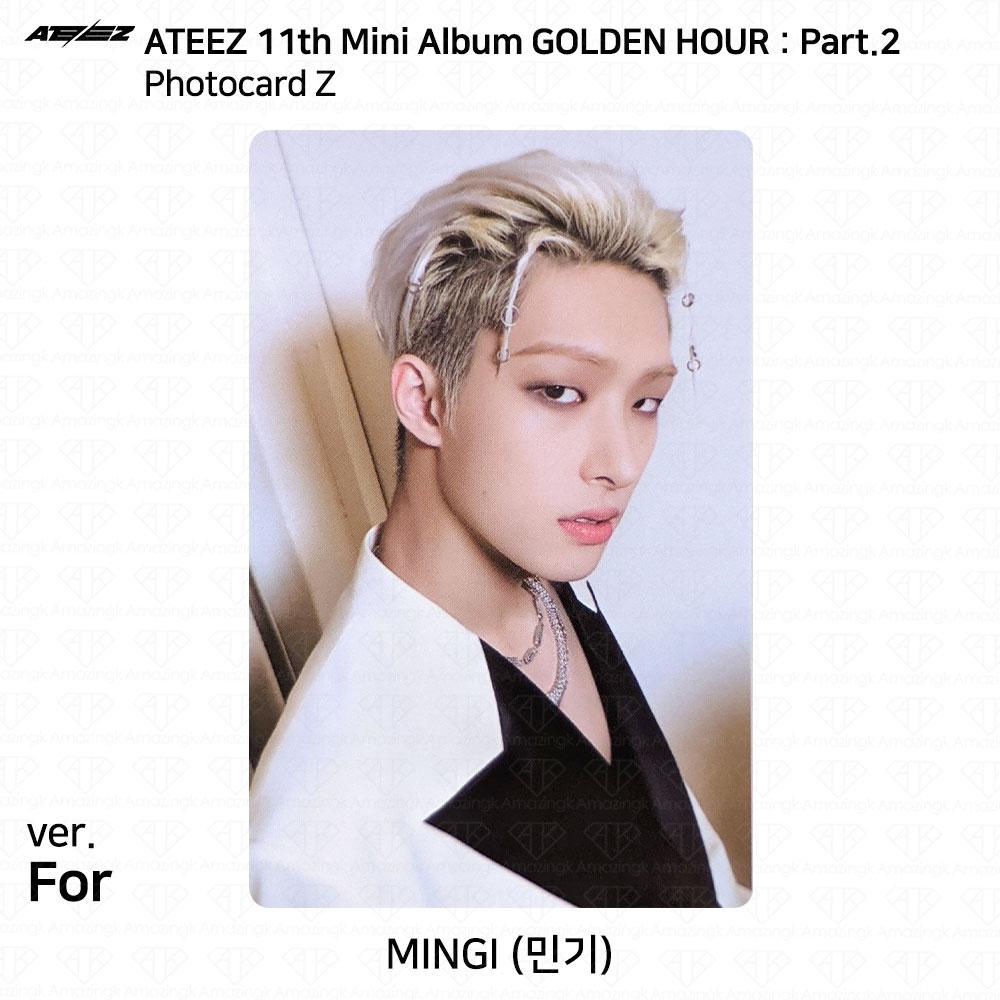 ATEEZ 11-й мини-альбом Golden Hour Pt.2 To Diary For Ver Фотокарта Почтовая открытка