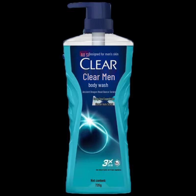 Clear Men Deep Sea Exploration Shower Gel
