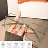 Hd большие квадратные очки с защитой от синего света, UV400, оптические очки для очков, женские брендовые дизайнерские защитные компьютерные очки