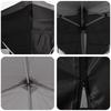 Pop up Party Tent 575 x 288 x 245 cm Black Oxford Fabric