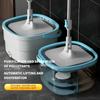 Separation Mop Bucket for Lazy People Labor Saving Mopping Artifact Rotating Mop Hand Free Washing Household Mop Bucket