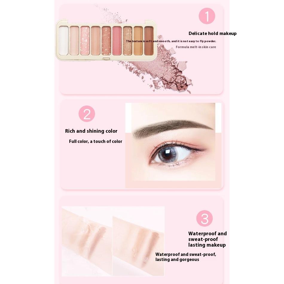 Тени для век Pearlescent Matte Earth 9 Color