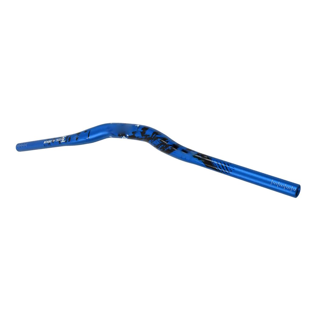 Велосипедный руль с подъемной ручкой, удлиненный, алюминиевый сплав 31,8x720 мм, для велоспорта, синий