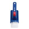Pool Step Brush with 180 degrees  Rotation Handle Fine Bristles Pool Corner Scrubber Brush for Inground Above Ground