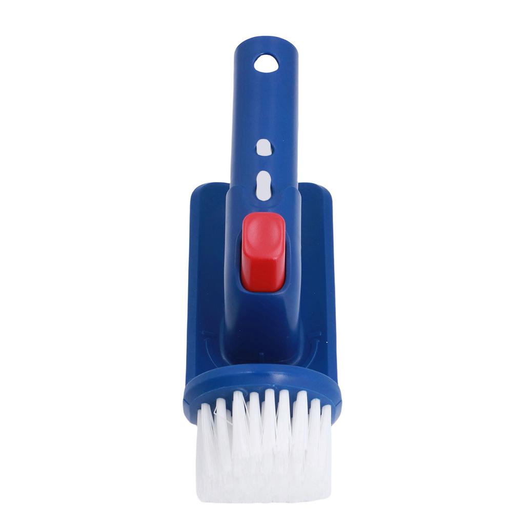 Pool Step Brush with 180 degrees  Rotation Handle Fine Bristles Pool Corner Scrubber Brush for Inground Above Ground