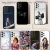 Новый чехол для телефона Singer T-Tini S-Stoessel для Samsung S24, 21, 22, 23, 30, Ultra, 20, Plus, Note, 10, 9, Черный мягкий силиконовый чехол
