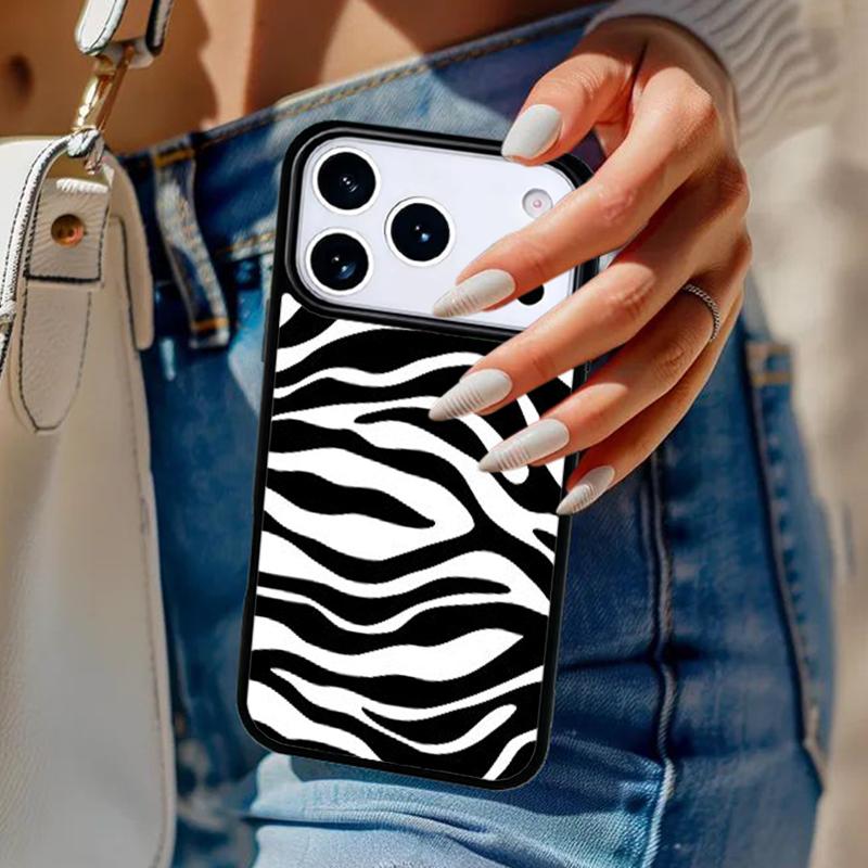 Чехол для телефона с изображением зебры, дикой природы Африки, для iPhone 17 Air 14 15 13 12 Max, чехол для Apple 16e 11 Pro Max Plus