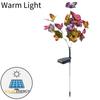 Elegant Solar Powered Butterfly Tree Stake Light Ideal For Waterproof Lawn Decor