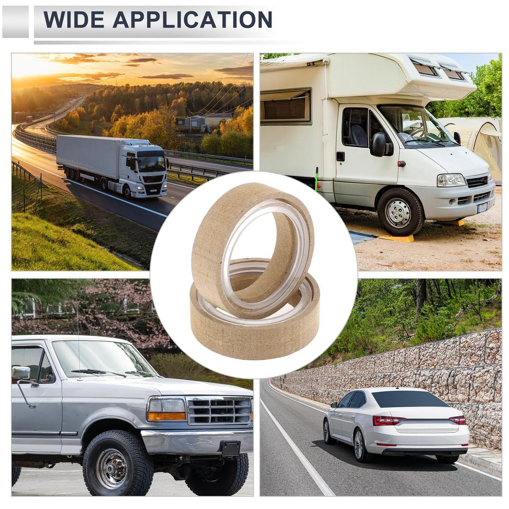 RATCHROLL 2 Sets Universal Speaker Spacer Ring Tweeter Speaker Spacer Adapter with Acrylic Washer