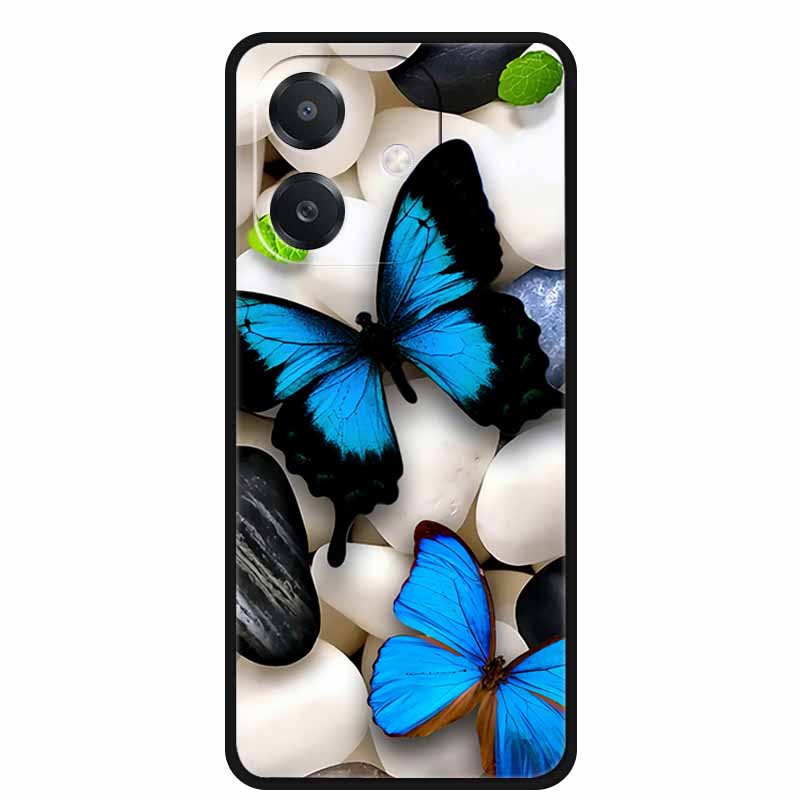 Чехол для OPPO A60 5G A40 A40m A20 A3 A3x 4G 5G Чехол для телефона A 40 20 A 60 A 3 x Coque Ударопрочный Черный Силиконовый ТПУ Мягкая Задняя Крышка