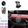 Для Mazda CX60 CX80 CX-60 CX-80 Автомобильный держатель для телефона Беспроводное зарядное устройство Держатель Magsafe Автоматический зажим Сильный магнит Аксессуары Mazda ujcdg07