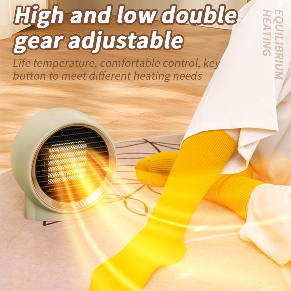 Electric Heater Space Heater Small Table Top Space Heater With Tip Over Overheat Protection For Home Room Bedroom Office
