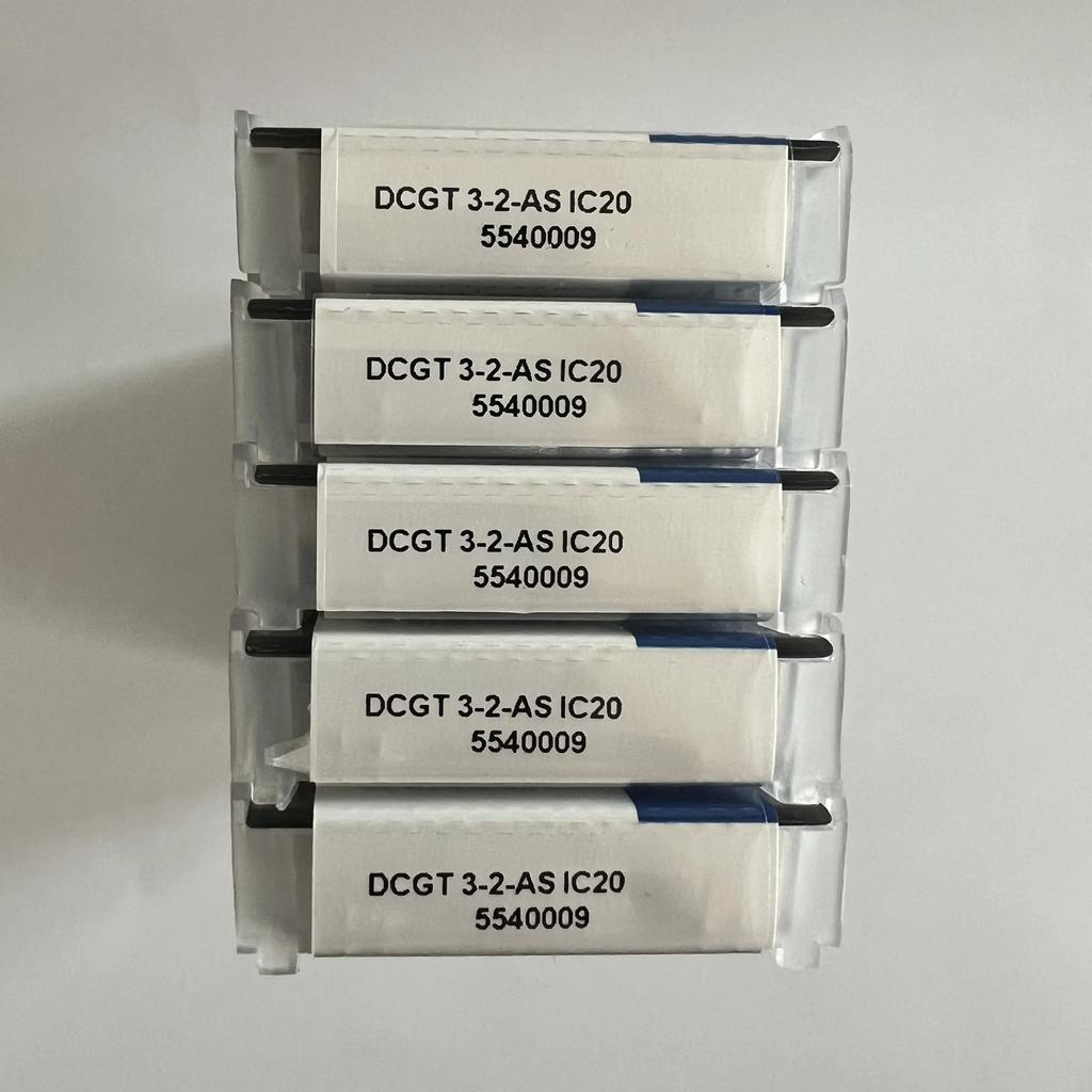 DCGT11T308-AS IC20 Промышленные сменные твердосплавные пластины 10 шт.