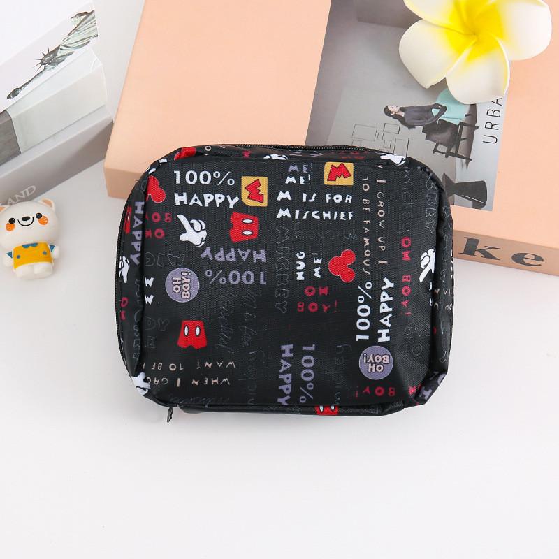 Snoopy Doraemon Hello Kitty Cinnamoroll Pattern Portable Makeup Storage Bag For Girls And Travel