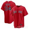 Mens Boston Red Sox MLB Baseball Jersey Short Sleeve Embroidered 11 16 34 Team Sports Top