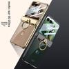 Прозрачный чехол для телефона Motorola Razr 6 Ultra с магнитным держателем
