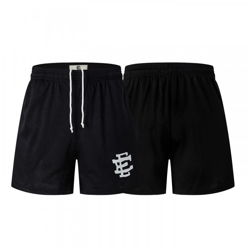 2025 Mens Loose Fit Beach Shorts Streetwear Cotton Blend Casual Boardshorts Teens Adults