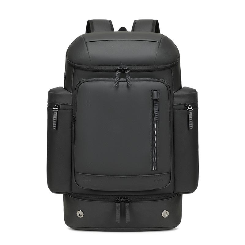 Men's Business Laptop Backpack Large Capacity Travel Bag Multifunctional Wet-Dry Separation Water-Resistant Commuter