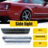 Для Mustang Clear 05-09 Линза Белый Светодиод Задние Боковые Габаритные Огни Отражатели