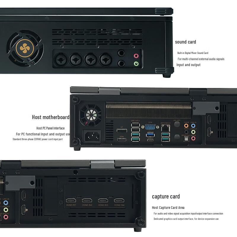 JiaShiYing JSY800 4K All-in-One Recording & Broadcast Switcher