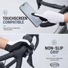 CXWXC Full Finger Cycling Gloves SBR Shock Absorbing Breathable Non Slip Touchscreen Gloves for Mountain Road Bike Riding