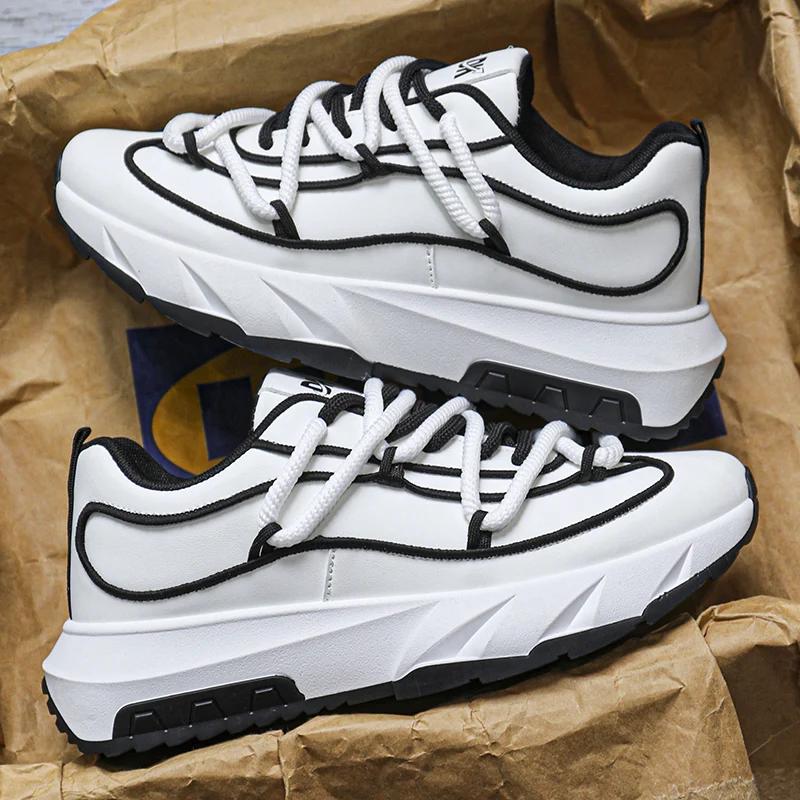 Модная спортивная обувь на платформе для спорта и отдыха, мягкие и удобные повседневные кроссовки для мужчин, износостойкая обувь для мужчин, новые