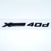 Наклейка-эмблема на автомобиль 3D ABS Глянцевый Черный Серебристый XDrive 40i 40d 45i 45d 48i 48d Для BMW X1 X2 X3 X4 X5 X6 X7 GT