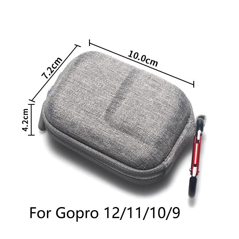 Mini Carrying Bag for GoPro Hero 12 11 10 9 8 7 6 Xiaoyi 4K SJCAM Sport Camera Accessories Portable Storage Case Waterproof Bag