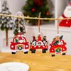 Christmas 2025 New Decoration Wooden Tabletop Standing Ornaments Welcome Xmas Noel Wood Sign Merry Christmas Decor For Home