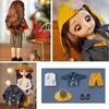 Изысканно выполненная BJD кукла с тематикой 12 знаков зодиака. Полный набор с одеждой, мягким париком и виниловой головой!