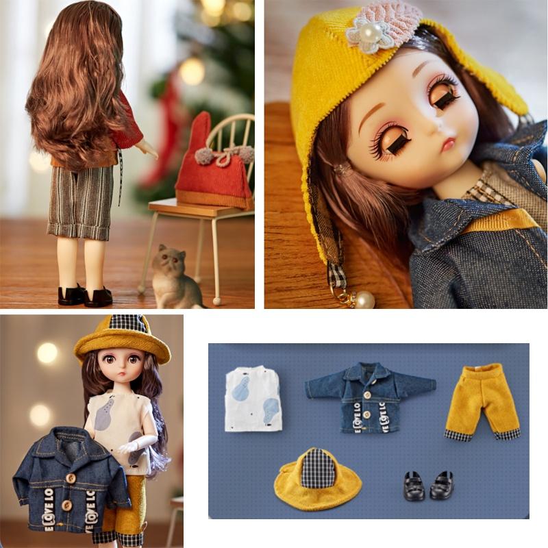 Изысканно выполненная BJD кукла с тематикой 12 знаков зодиака. Полный набор с одеждой, мягким париком и виниловой головой!