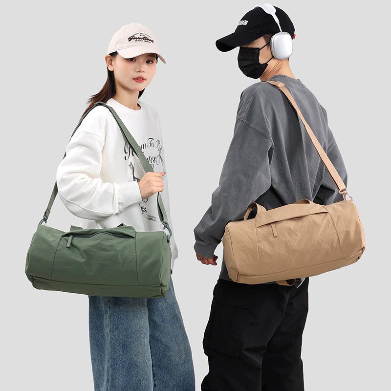 Дорожная сумка для мужчин и женщин, сумка для багажа, спортивная, тренировочная, сумка для йоги, сухая, влажная, разделительная, сумка через плечо на короткие расстояния