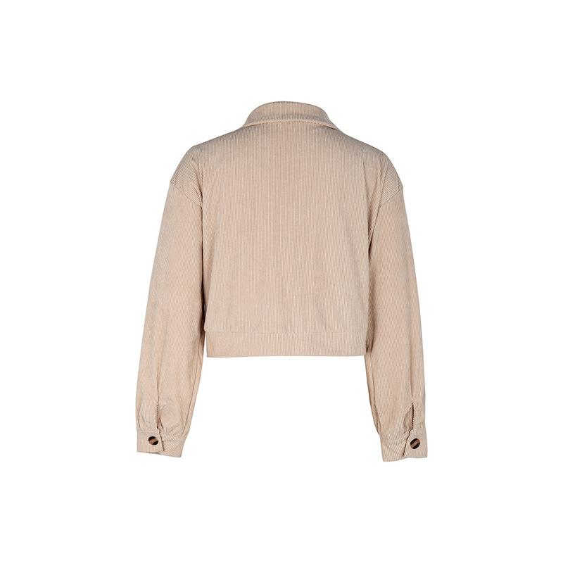 Осенняя женская куртка, удобная повседневная модная куртка с цветными блоками и длинными рукавами с лацканами