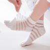 Летние детские сетчатые хлопковые носки с пятью пальцами в Корейском японском стиле, милые носки с пятью пальцами, детские чулки для мальчиков и девочек