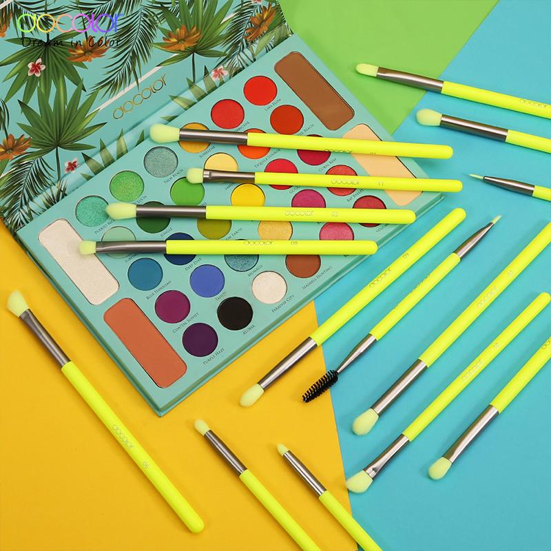 Набор кистей для макияжа. Docolor, 15 шт