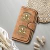  Cute Frog Print Women Wallet Fashion Long Card Holder Purse