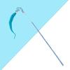 Wand Toy Interactive Cute Plush Toy Kitty Teaser Toy with Bells 16.5" Long Plastic Pole for Cats and Kittens Dropshipping