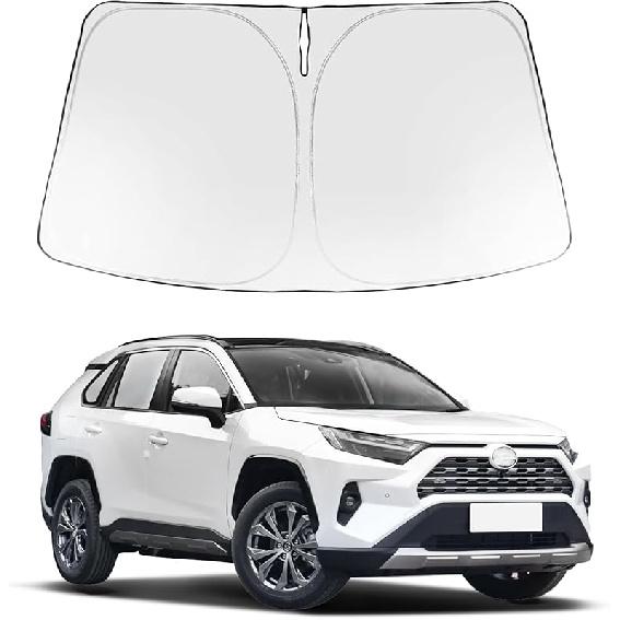 Upgraded Sunshade, Improved UV Protection Fabric, Foldable Front Sun Shade, Accessories For Tesla Model 3/Y/Y Juniper 2016 To 2026
