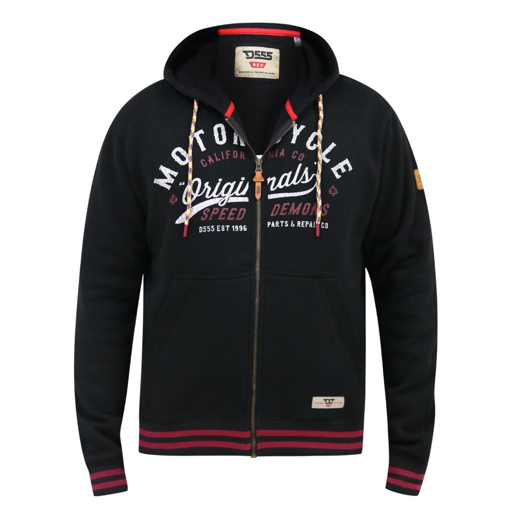 Duke Mens D555 Patrick Full Zip Full Zip Hoodie