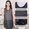 Dishwashing Work Apron with Pockets Cleaning Aprons Fashion Kitchen Apron  for Women