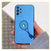 Спортивный телефон для тенниса для Samsung S22, S25, S24, S23, Ultra, FE, Plus, S21, S20, S10, S9, Lite, Мягкий силикон, Черный