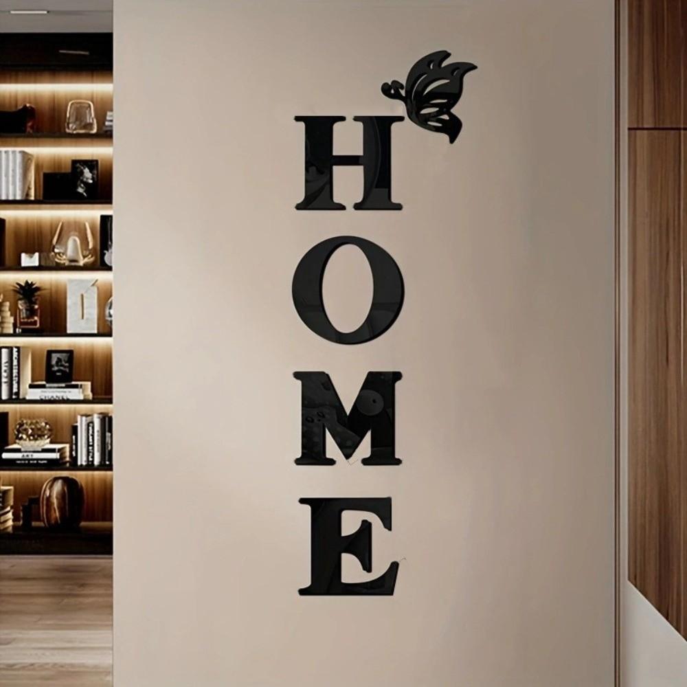 Home Butterfly Logo Entrance Decoration Waterproof Home Decoration  Room Decor